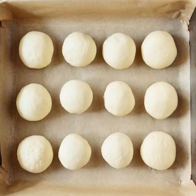 Тесто для булочек без яиц