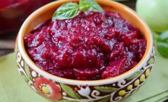 Чатни из свеклы и яблок