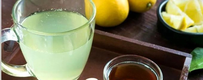 Чай с лимоном, имбирем и медом