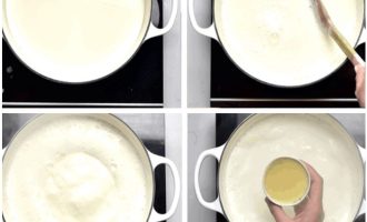 Как сделать крем чиз из молока