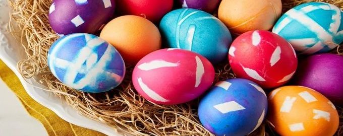 Как покрасить пасхальные яйца в мультиварке