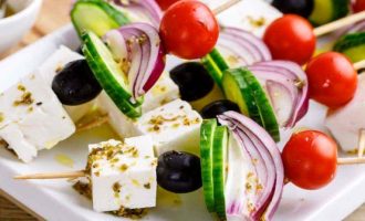 Канапе - Греческий салат