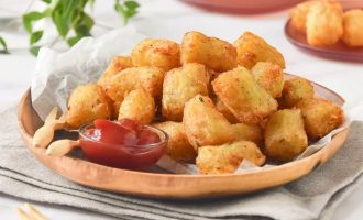 Картофельные палочки из тертого картофеля