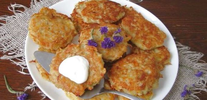 Драники Картофельные С Сыром Фото