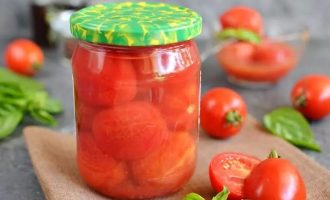Консервированные помидоры без соли и сахара