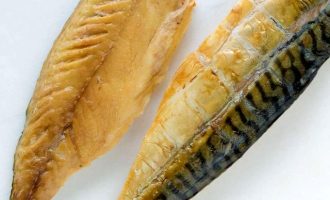 Мимоза по-румынски со скумбрией