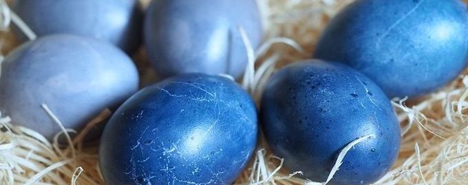 Натуральное окрашивание яиц