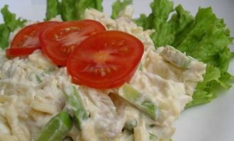 Рецепт салата с авокадо и курицей