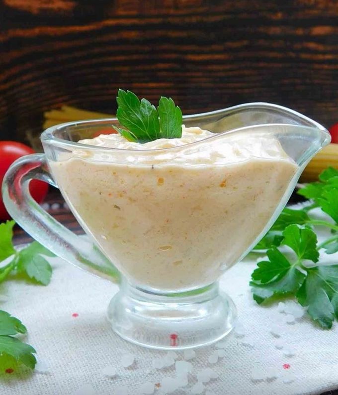 сметанный соус с грибами для макарон