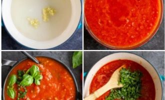Оливковое масло разогрейте, добавьте измельченный чеснок и слегка его поджарьте. Он тогда раскроет в соусе марсала свой вкус и аромат.