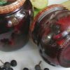 Варенье черноплодной рябины с яблоками