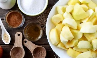 Яблочное пюре - ингредиенты