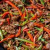 Мясо по-китайски: говядина с болгарским сладким перцем